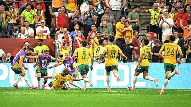 Australia venció 2-0 a Turquía.