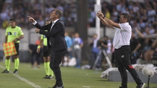 Señala el camino. El DT dijo que Newell’s tiene que defender una forma de juego.