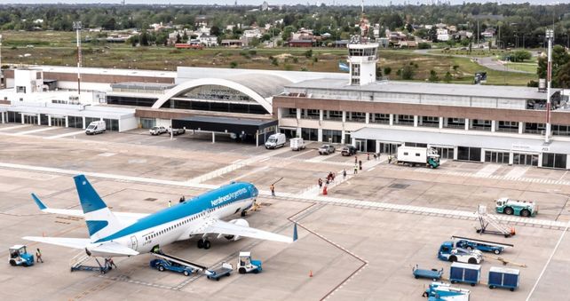 El aeropuerto rosarino está en obras desde hace años y esperan inaugurar una parte de ellas en los meses venideros.