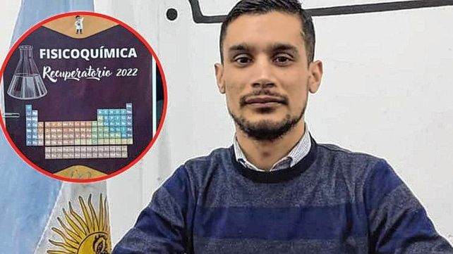 Profesor tomó un examen con temática del Mundial y se viralizó en redes