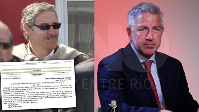 El ex diputado Martín Anguiano fue nombrado al frente del Instituto Portuario. Reemplaza a Juan Ruiz Orrico