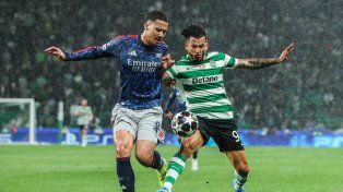 Champions League: Arsenal le ganó sobre el final al Sporting Lisboa