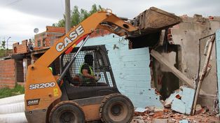 El búnker era una casa construida en una parte de un terreno mucho más amplio.