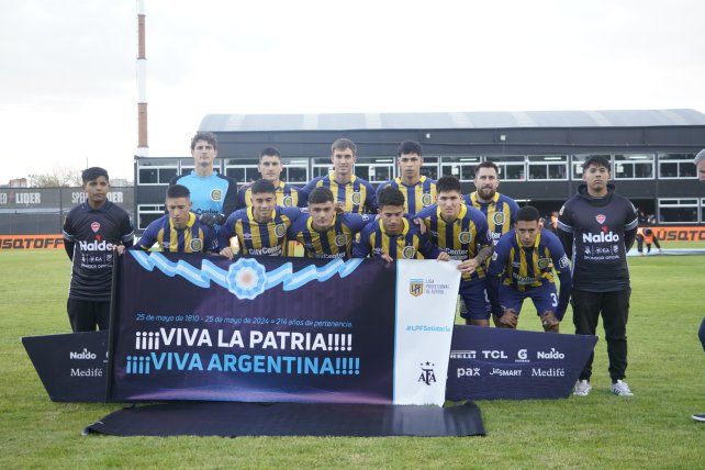 El once canalla ante Deportivo Riestra.