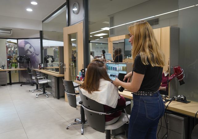El salón de Beauty en el Shopping del Siglo. La próxima apuesta es en Funes.  