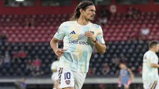 Edinson Cavani, descartado en Boca.
