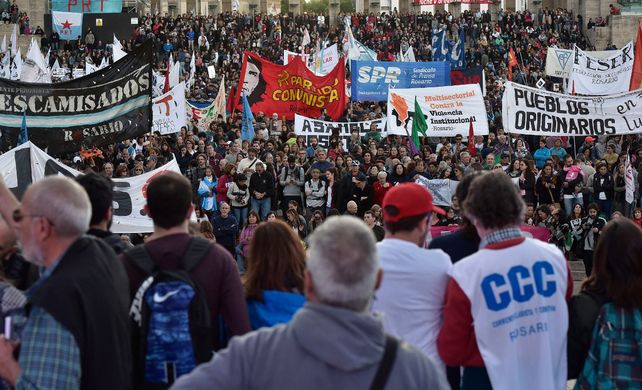 Multitud. Como en la primera marcha