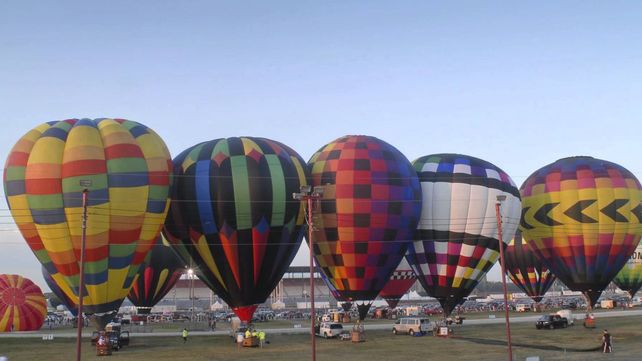 El mayor festival de globos aerostáticos del mundo