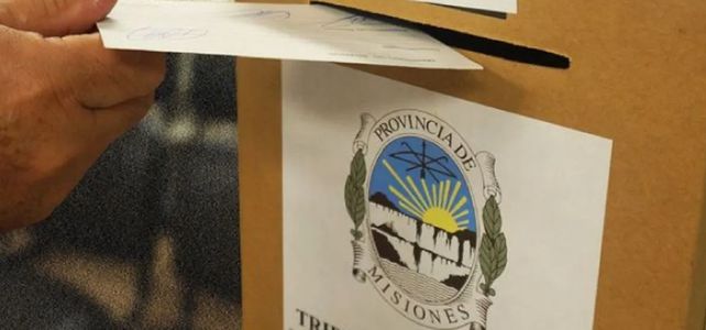 Misiones elige representantes&nbsp;