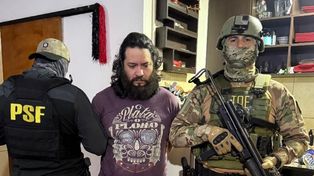 Un video revela el insólito escondite por donde intentó fugarse el prófugo Waldo Bilbao antes de ser detenido