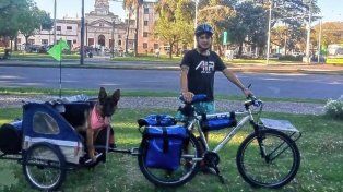 Walter y Gaia son inseparables y comparten esta aventura de viajar