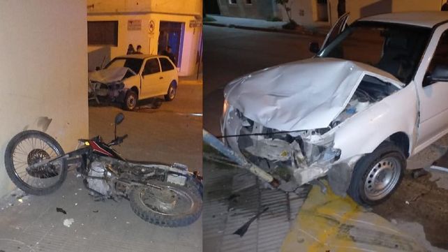 Un accidente en La Paz dejó como saldo un joven herido