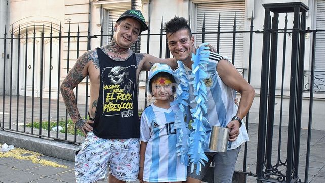 Así se vivió el partido y el triunfo de la Selección en la ciudad