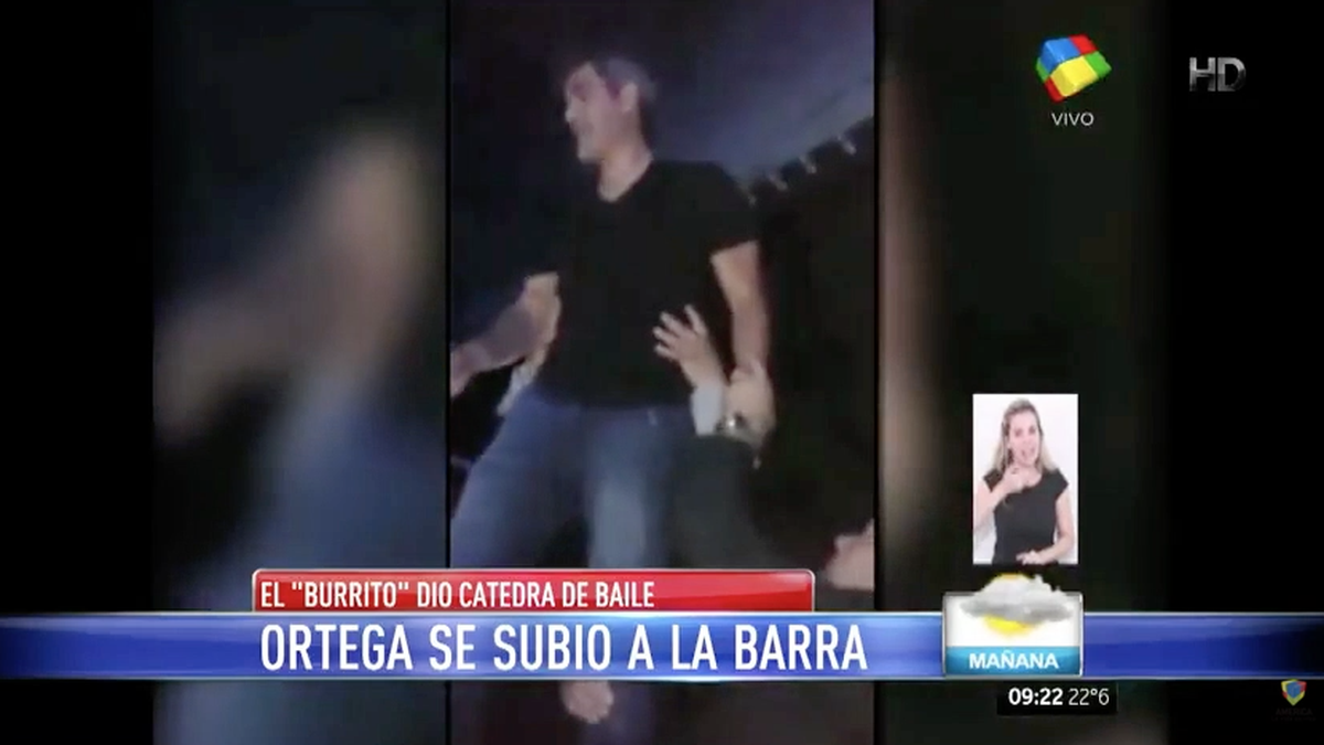 El Burrito Ortega y una noche agitada en Villa Carlos Paz