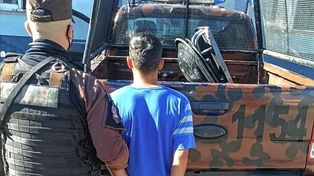 El detenido por violencia de género quedó alojado en la Alcaidía de Tribunales de Paraná.