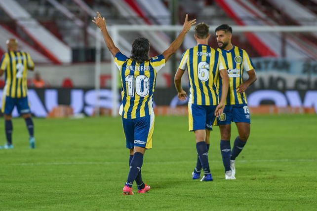 Central hizo dos goles en el primer tiempo, conservó su ventaja y se trajo los tres puntos del Tomás Ducó