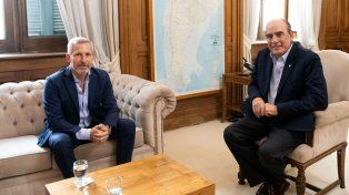 El gobernador Rogelio Frigerio se reunió con el ministro del Interior de Javier Milei&nbsp;