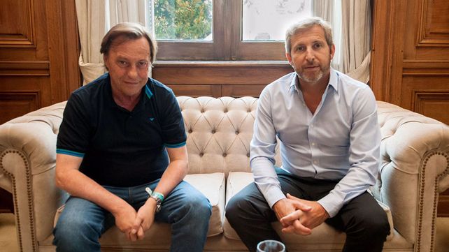 Agenda. Varisco y Frigerio abordaron el plan de obras proyectadas en Paraná durante 2017.&nbsp;