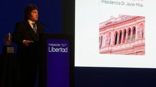 Javier Milei en la Fundación Libertad: El consumo está en su máximo histórico, aunque cambió de forma