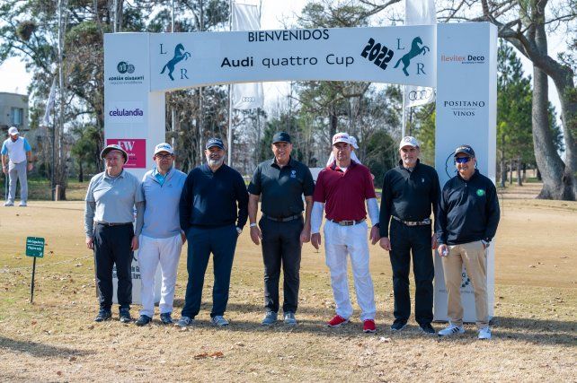 Fabio Cerutti, Raúl Peirotti, R Magunacellaya, Fernando Valesani, Gastón Farías, Miguel Cámpora y Guillermo Morabito