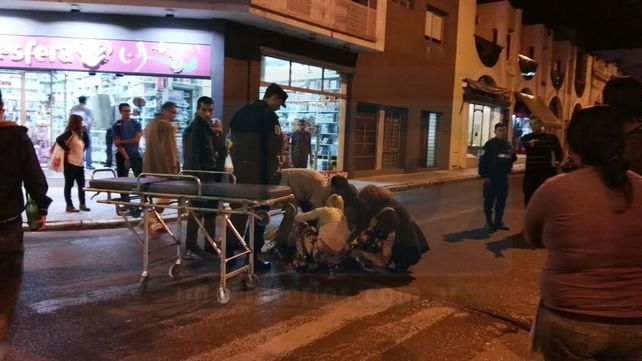 Un hombre fue atropellado en el centro de Paraná