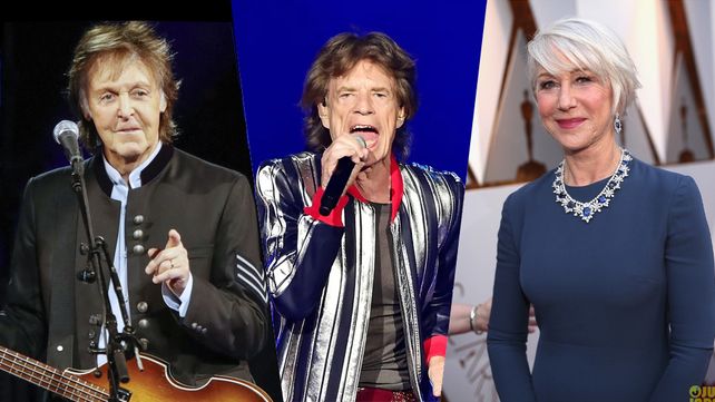 Paul McCartney, Mick Jagger y Helen Mirren, celebridades que despidieron a Isabel II