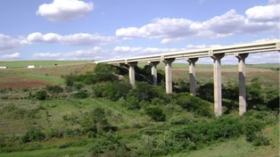 El puente donde ocurrió la tragedia está ubicado en las afueras de San Pablo