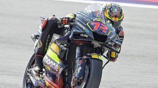 El italiano Marco Bezzecchi, con Ducati, se quedó con el mejor tiempo en Austria.
