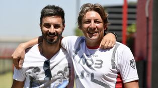 Scocco es otro de los referentes del club que tiene expectativas en el trabajo de Heinze.