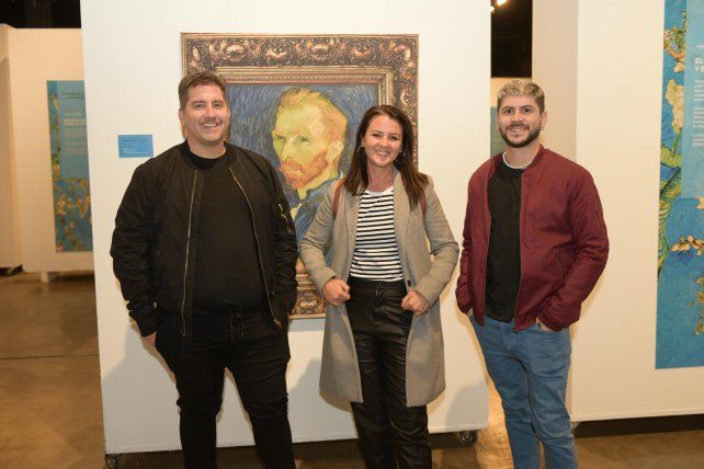 Juan Junco, Romina Batalles y Ema Bernad