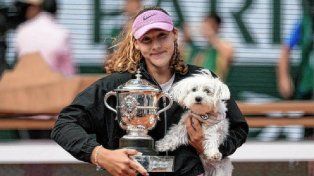 Mirra Andreeva se consagró campeona de Roland Garros.