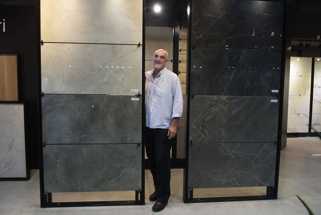 El porcelanato, uno de los productos de mayor demanda en Domus.
