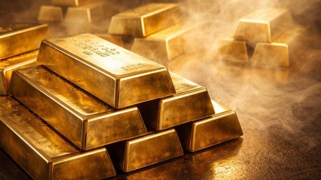 El oro que estaba en el Banco Central de la República Argentina