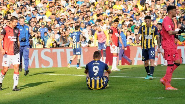 Marco Ruben se lesionó en el primer tiempo en el clásico y desde allí nunca pudo volver a ser convocado.