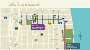 Todo listo para la Peregrinación de la Virgen de Guadalupe este fin de semana