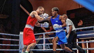 Thomas Casazza ganó su segundo combate en el mundial de boxeo amateur.