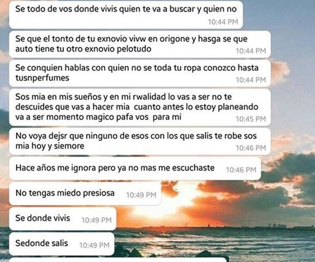 La acosa un desconocido que le dice cada uno de sus movimientos y la justicia no le quiso tomar la denuncia