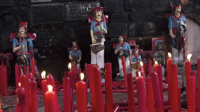 El doble crimen ocurrió frente al santuario del Gauchito Gil