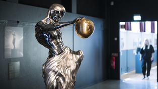 Exponen una escultura hecha con Inteligencia Artificial