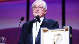 “El arte es una amenaza para los fascistas de este mundo”, dijo Robert De Niro al recibir la Palma de Oro honorífica en Cannes