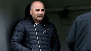 Sampaoli se reunió con Perotti y Fazio