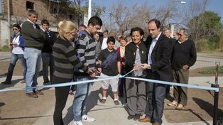 Ya está habilitada la pavimentación en el cruce de Gobernador Freyre y Pedro Ferré