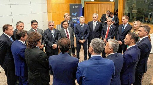 Frigerio busca en París inversiones para ampliar la producción y generar empleo en Entre Ríos