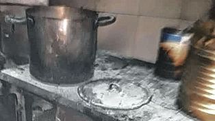 Méndez contó que la semana pasada debieron ayudar a una familia porque se les incendió el lugar a causa de la cocina a leña