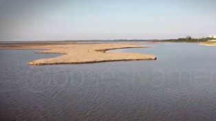 Las impactantes imágenes de la laguna Setúbal casi seca