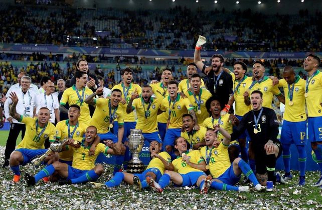 Brasil le ganó 3-1 a Perú y se consagró campeón de la Copa América