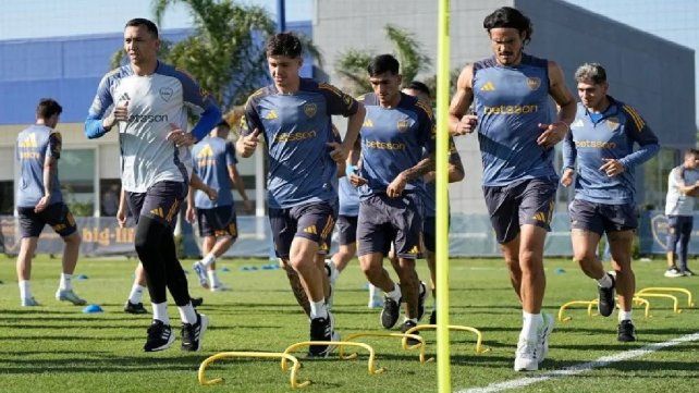 Boca retomó las prácticas sin Russo y bajo la supervisión de preparadores físicos del club.