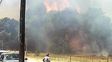 Un incendio forestal en Claromecó obligó a evacuar a cientos de personas