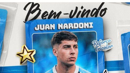 Gremio oficializó a Nardoni y Unión celebra una venta histórica