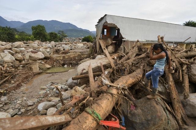 desastre. La ciudad sureña de Mocoa sufrió una trágica avalancha.